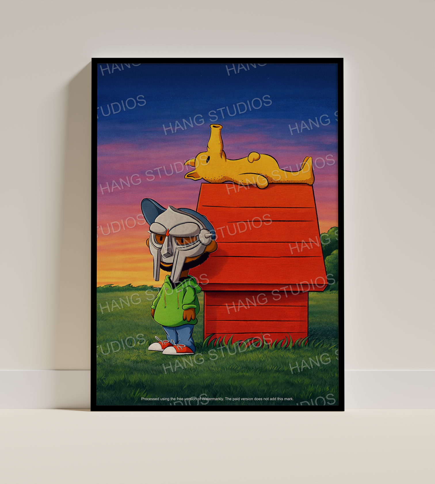 Sunset Doom Digital Print