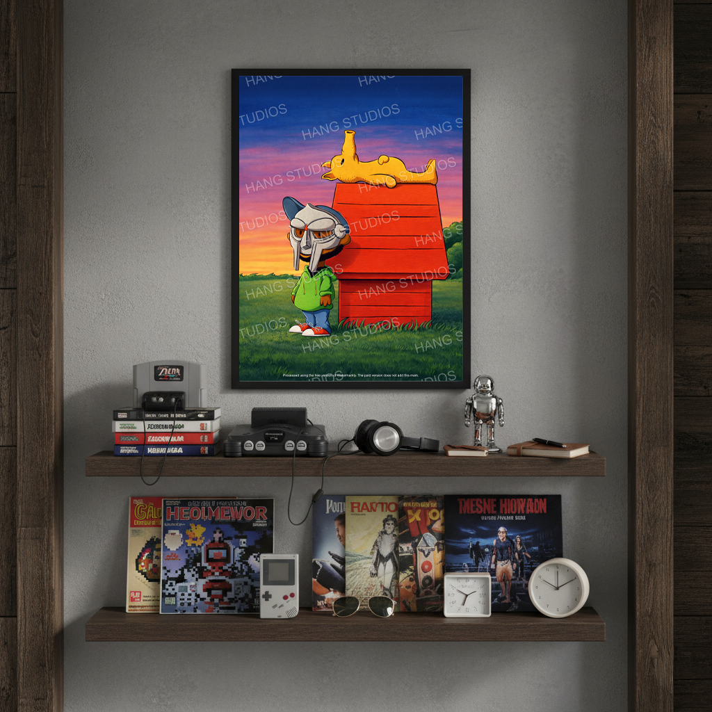 Sunset Doom Digital Print