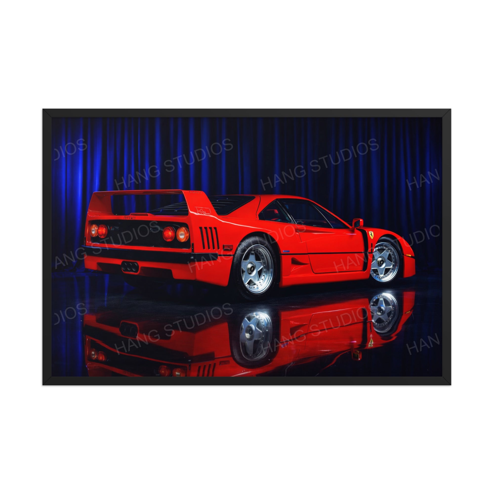The F40 Digital Print | Ferrari Wall Art – HANG STUDIOS