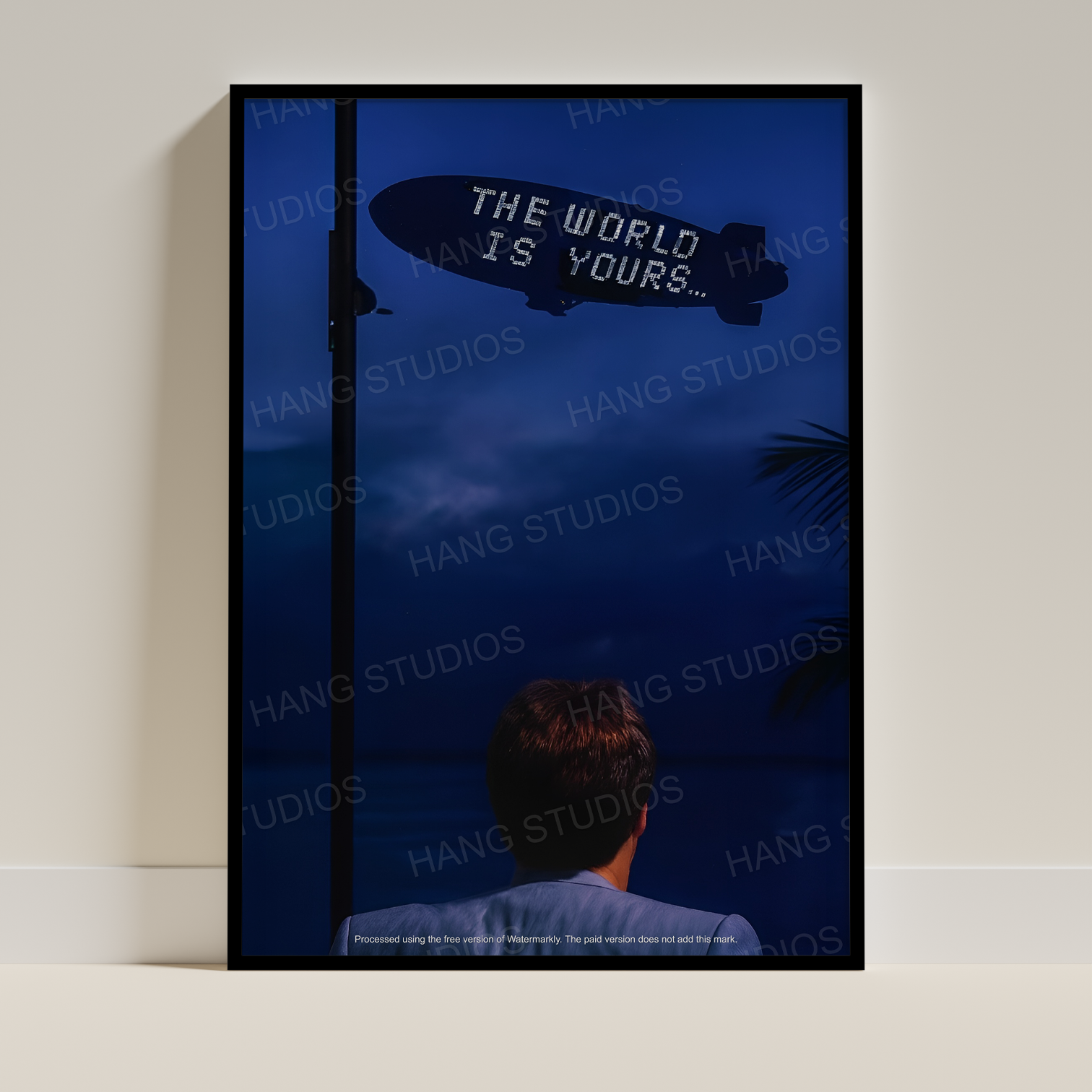 THE WORLD IS YOURS Digital Print