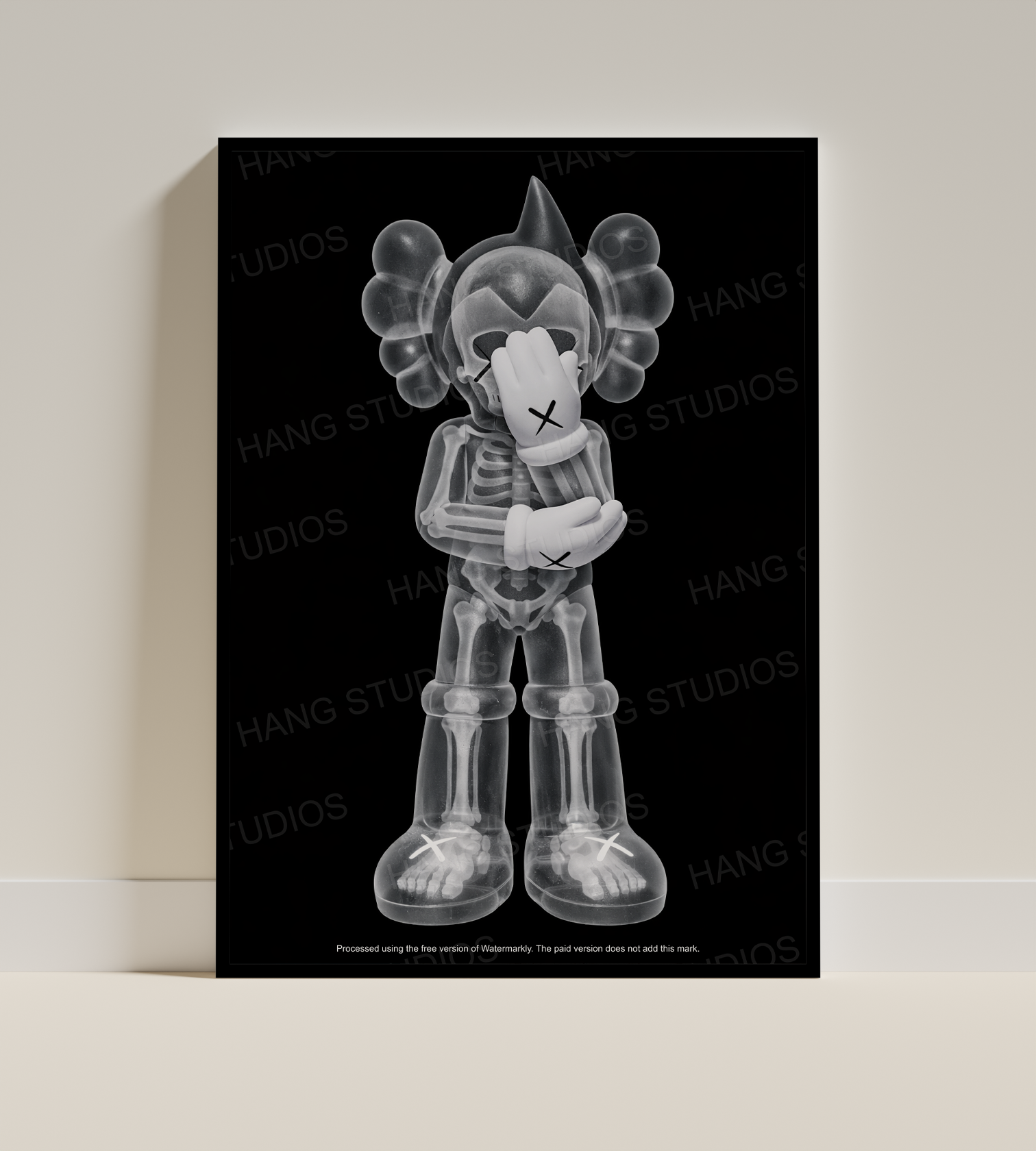 X-Rayed Astro Companion Digital Print
