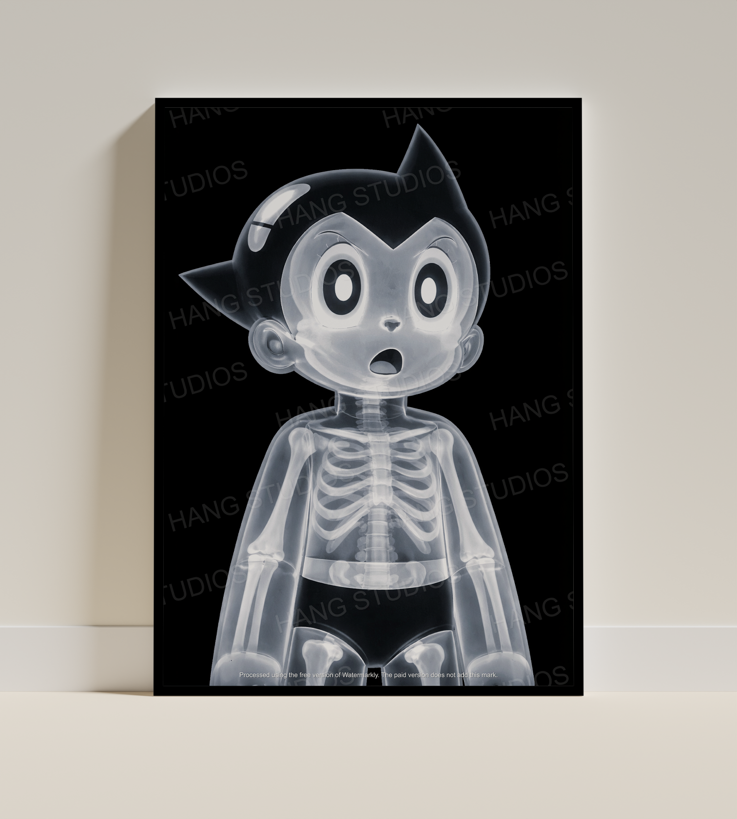 X-Rayed Astro Boy Digital Print