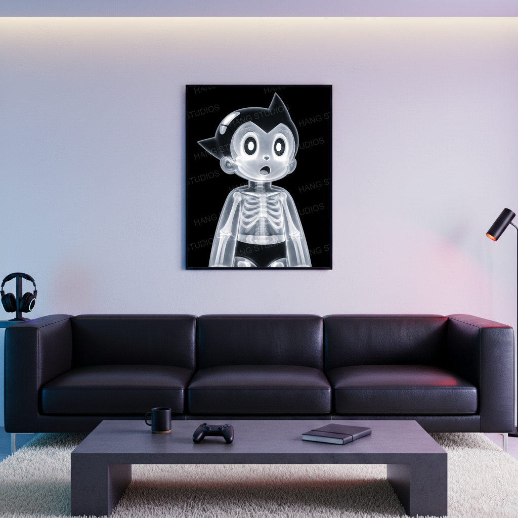 X-Rayed Astro Boy Digital Print