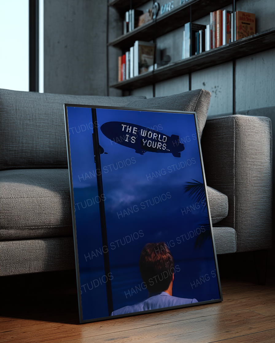 THE WORLD IS YOURS Digital Print
