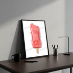 Ferrari 288 GTO Popsicle Digital Print