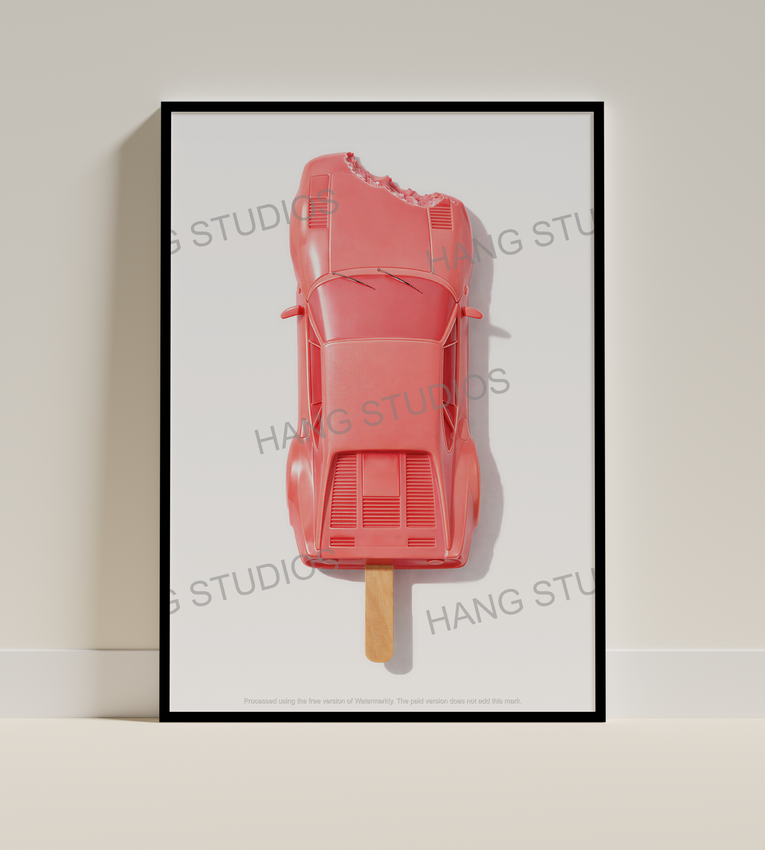 Ferrari 288 GTO Popsicle Digital Print
