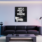 NEED MONEY FOR PORSCHE Digital Print