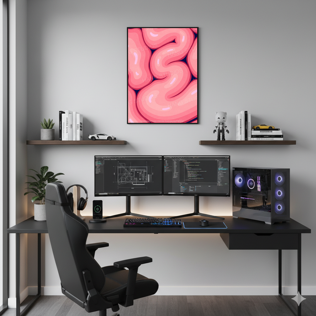 Mind Melt Digital Print
