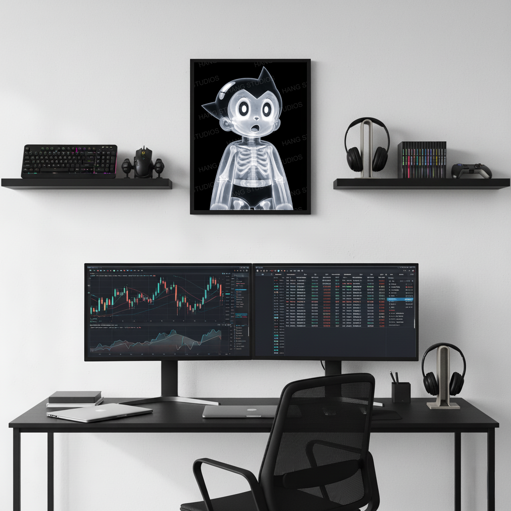 X-Rayed Astro Boy Digital Print