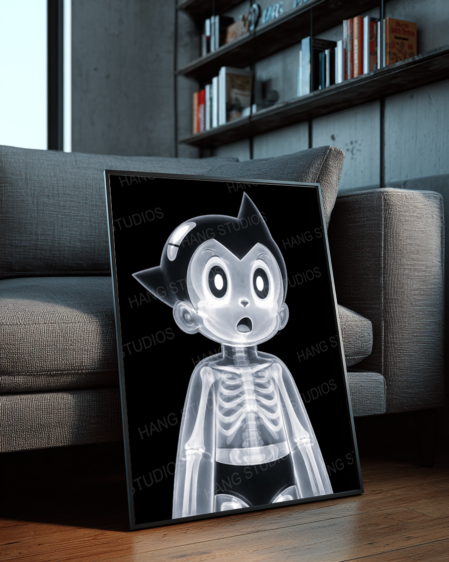 X-Rayed Astro Boy Digital Print
